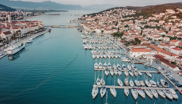 Harbour in Trogir