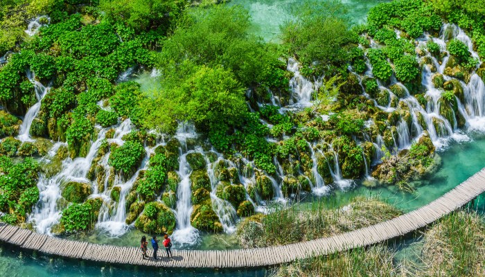 Plitvice-from-overhead