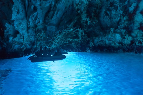 Blue cave