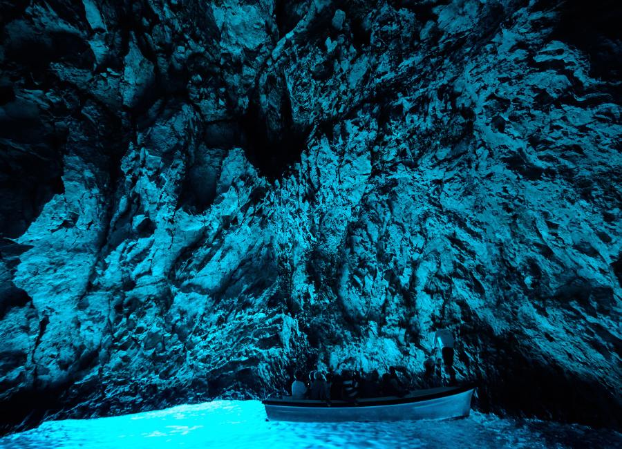 Visit the Blue Cave