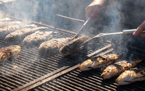 Grilled fish