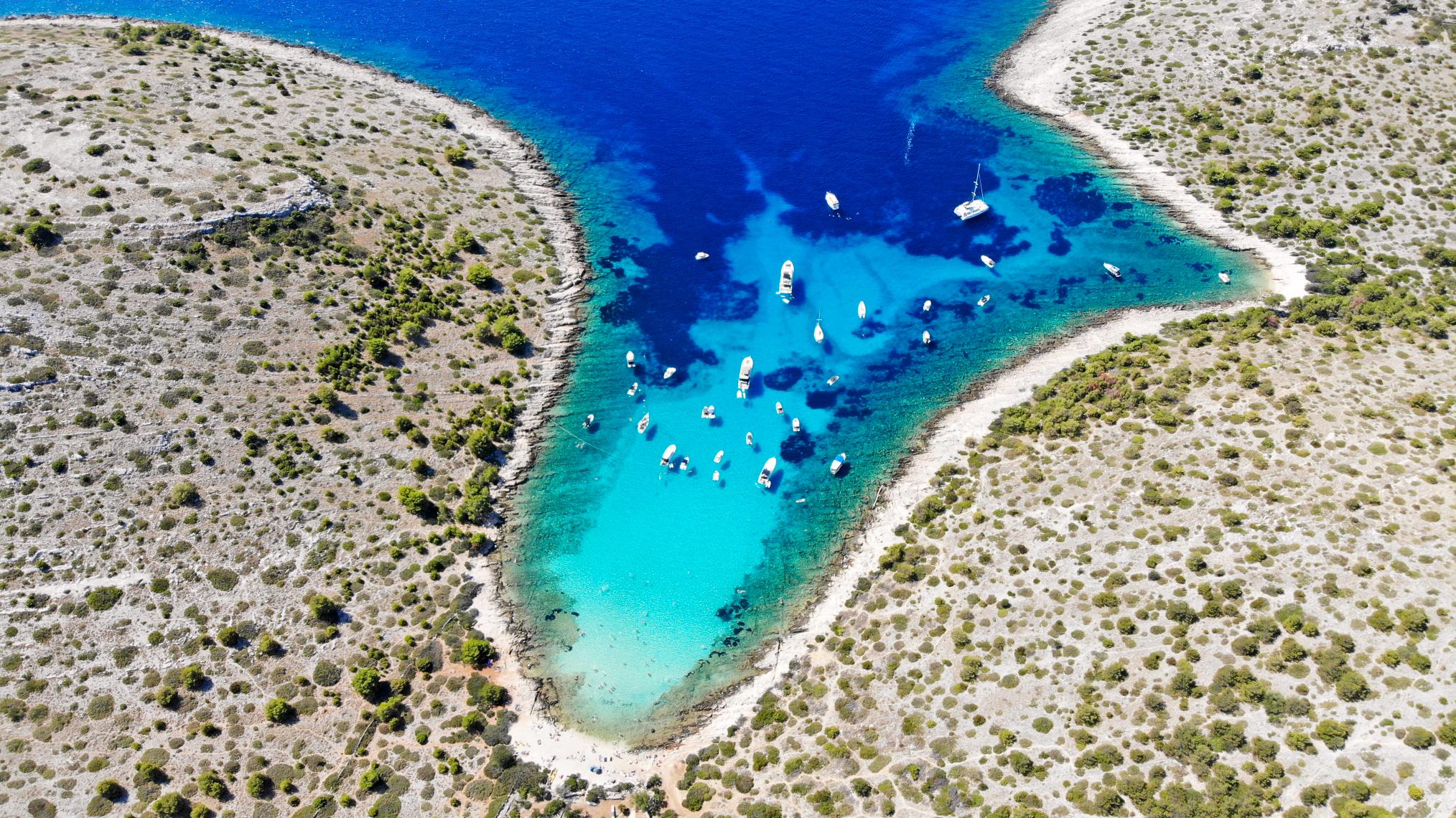 Kornati Islands Aerial View