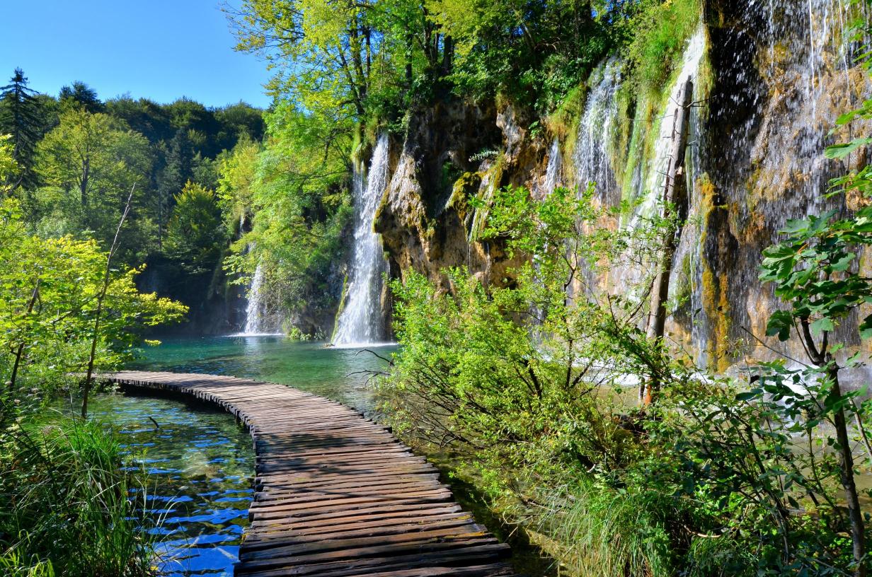 Plitvice Lakes National Park Walkway
