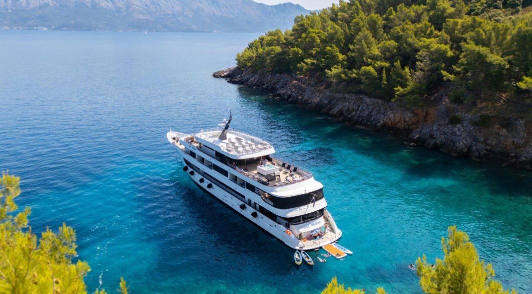 Exterior of My Wish in a Secluded Bay