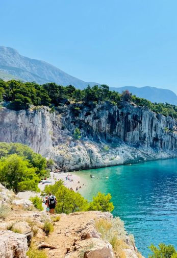 Beach in Makarska Riviera