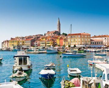 Rovinj Old Town Harbor