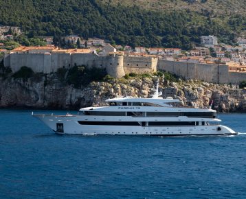 Phoenix 72 Outside Dubrovnik