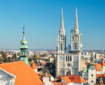 View of Zagreb Cathedral